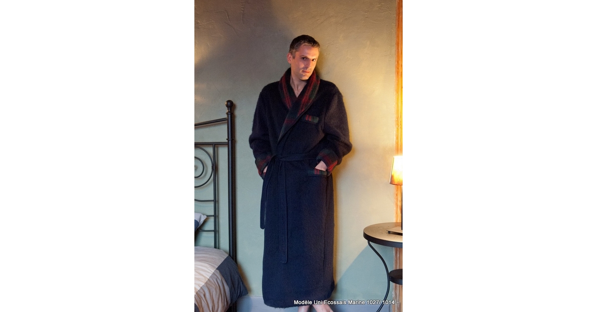 Robe De Chambre En Laine Des Pyrénées Pour Homme